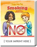 SC0125 Say No to Smoking Coloring and Activity Book With Custom Imprint